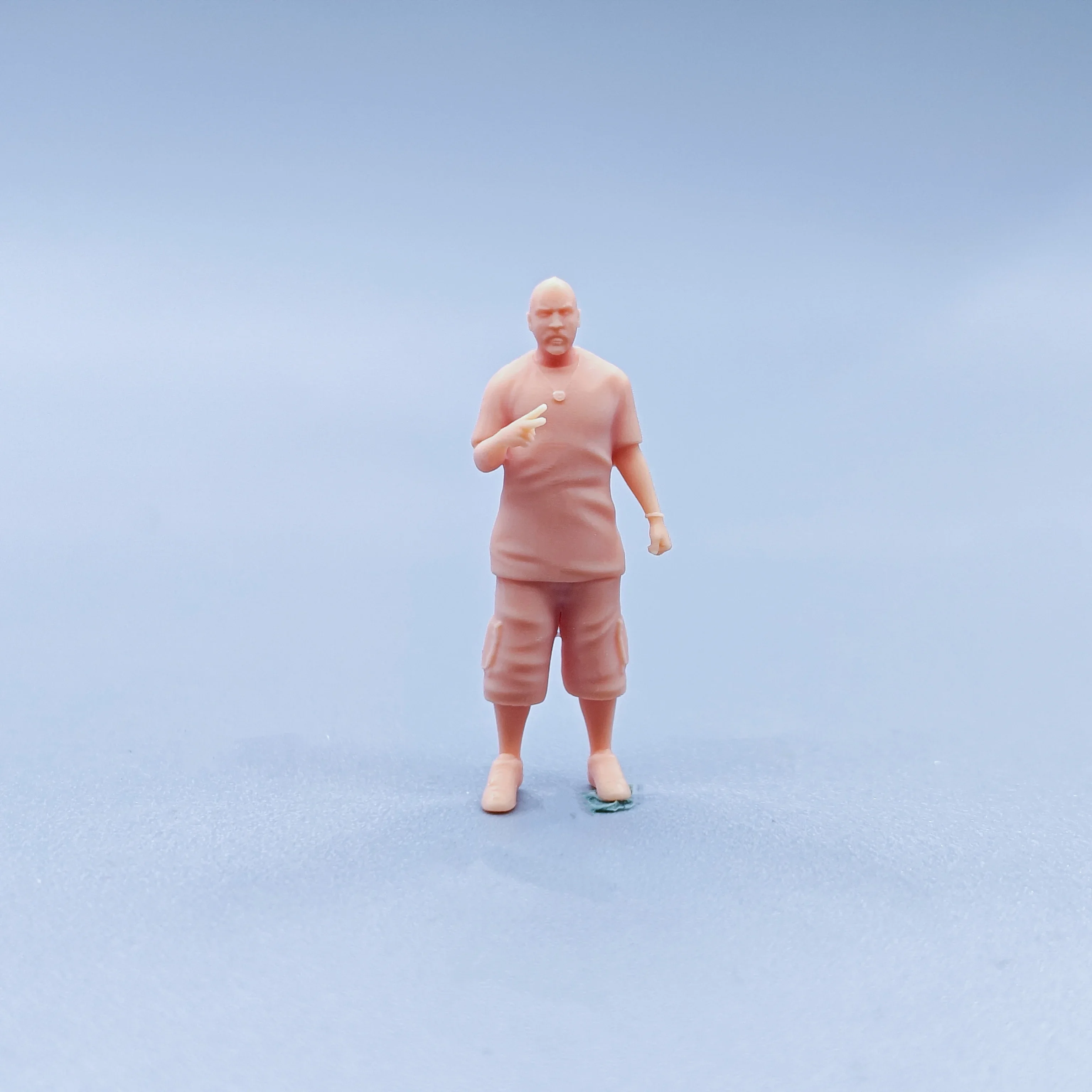 Maßstabsgetreue Modellfiguren im Maßstab 1:64, Harzgeschwindigkeit und Leidenschaft im Vergleich zu Ye Men, ungefärbte Miniaturen, Diorama, handbemalt, C136