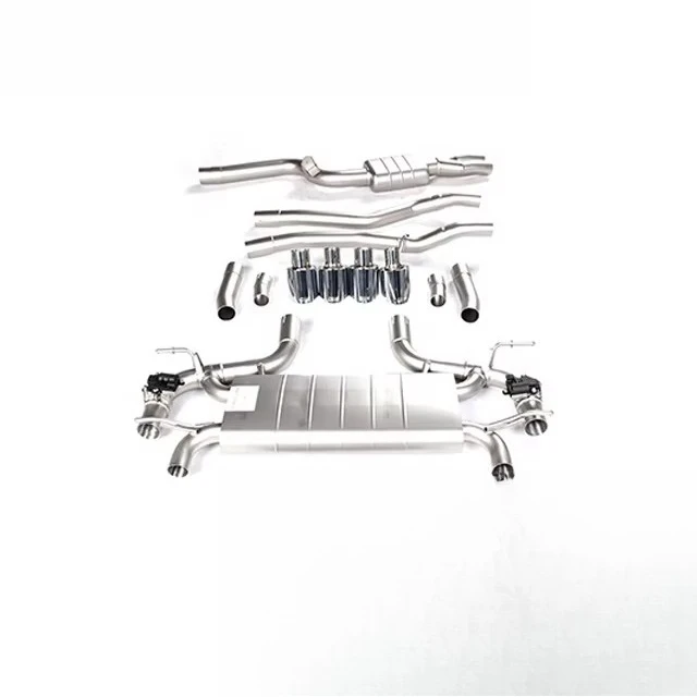 The hottest design performance exhaust muffler tip with electric valve and remote control for the  2.0t Quad My 2019