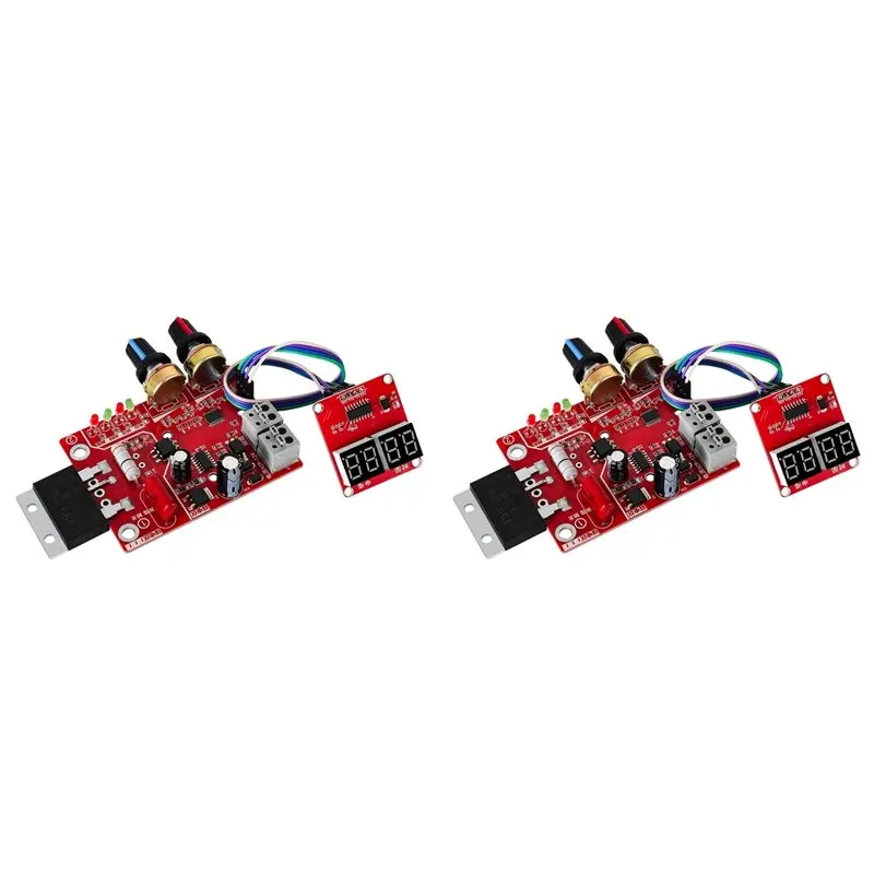 AB33-2X NY-D01 Spot Welding Machine Control Board Regulating Time And Current Digital Display DIY Control Board (100A)