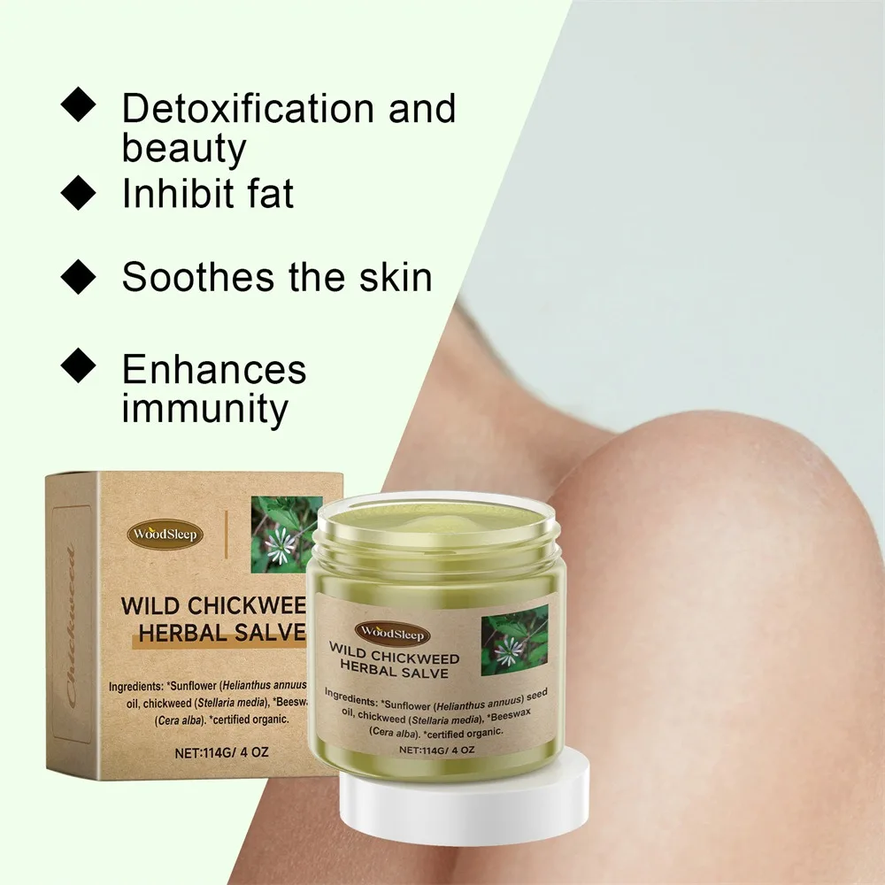 Soothes The Skin Wild Chickweek plant Salve Cream Ultra Firming Revitalizing Body Lotion Moisturizing Skin Firming