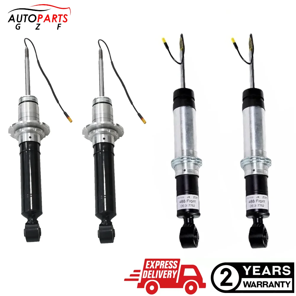 4X Front Rear Magnetic Shock Absorber Strut For Ferrari 488 GTB Spider 2016-2019