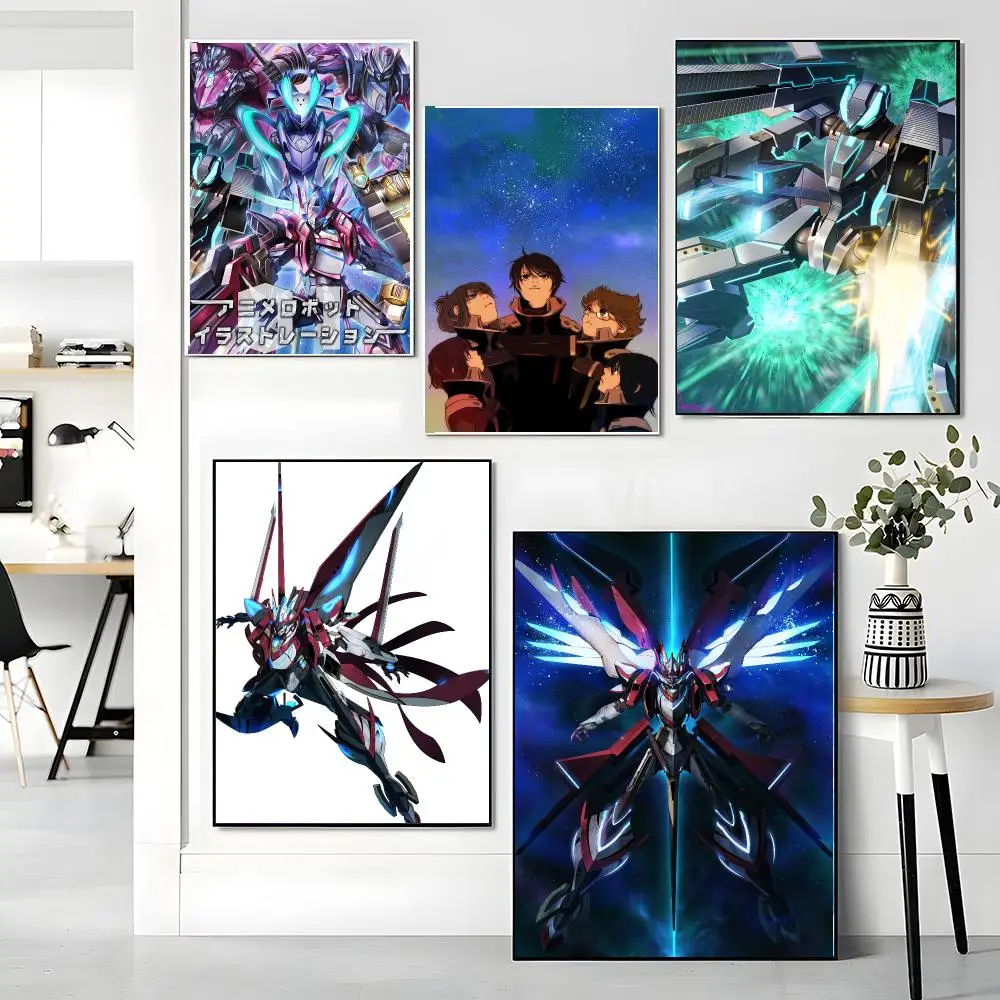 anime M-Majestic Prince-E Painting Calligraphy Artwork for Living Room Bedroom Office Home Decor