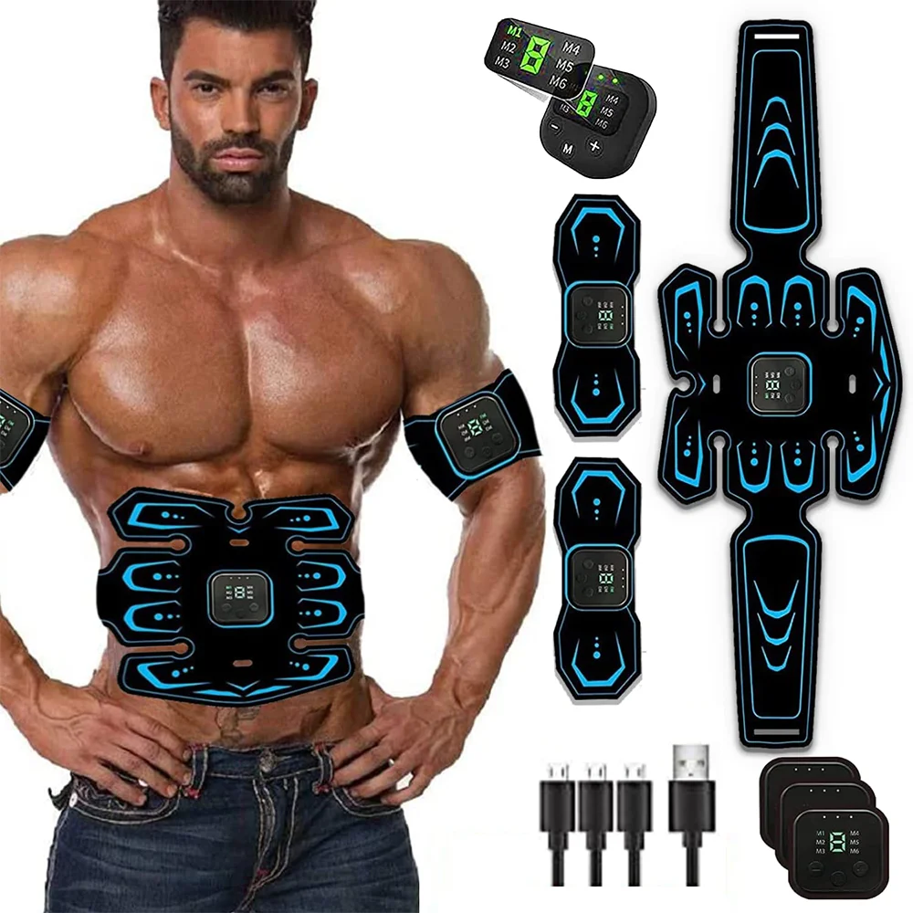 

New EMS Muscle Patch Intelligent Sports Abdominal Muscle Patch Household Abdominal Fitness Device Training Instrument
