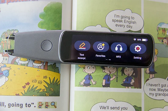 Smart Educational Toy Electronic Translator Pen Plastic Book Scanner Dictionary & Machine Languages Koran English Learning Tool
