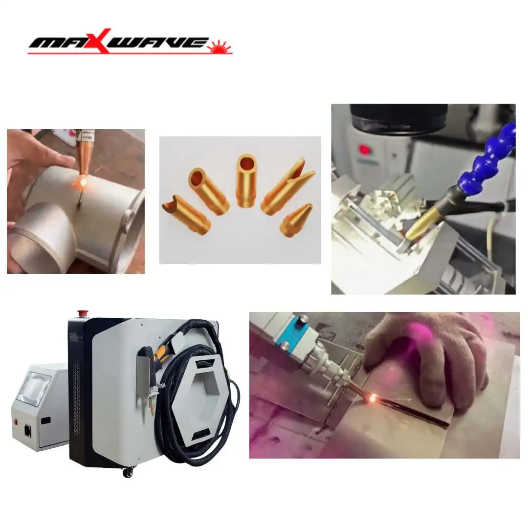 

MaxWave Handheld Laser Welder Jewelry Repair Machine for Gold Silver Ring Bracelet Metal Welding 110V/220V Portable