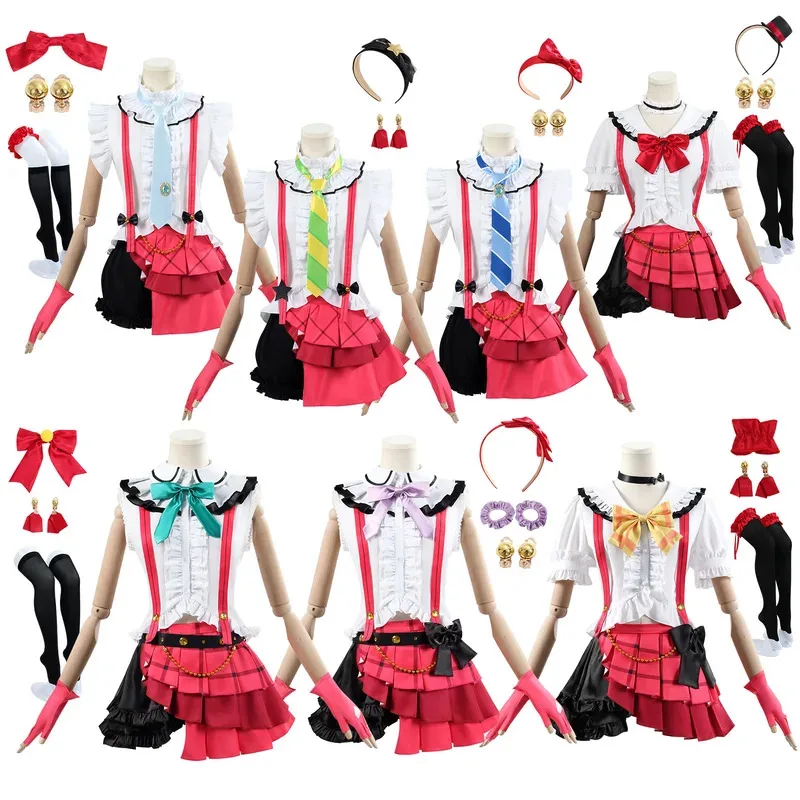 DY20 أنيمي لوفيليف كوتوري مينامي فستان مُصمم حسب الطلب نوزومي توجو كوسبلاي EliAyase رين لوفيليف المرحلة الزي كرنفال الهالوماس #2