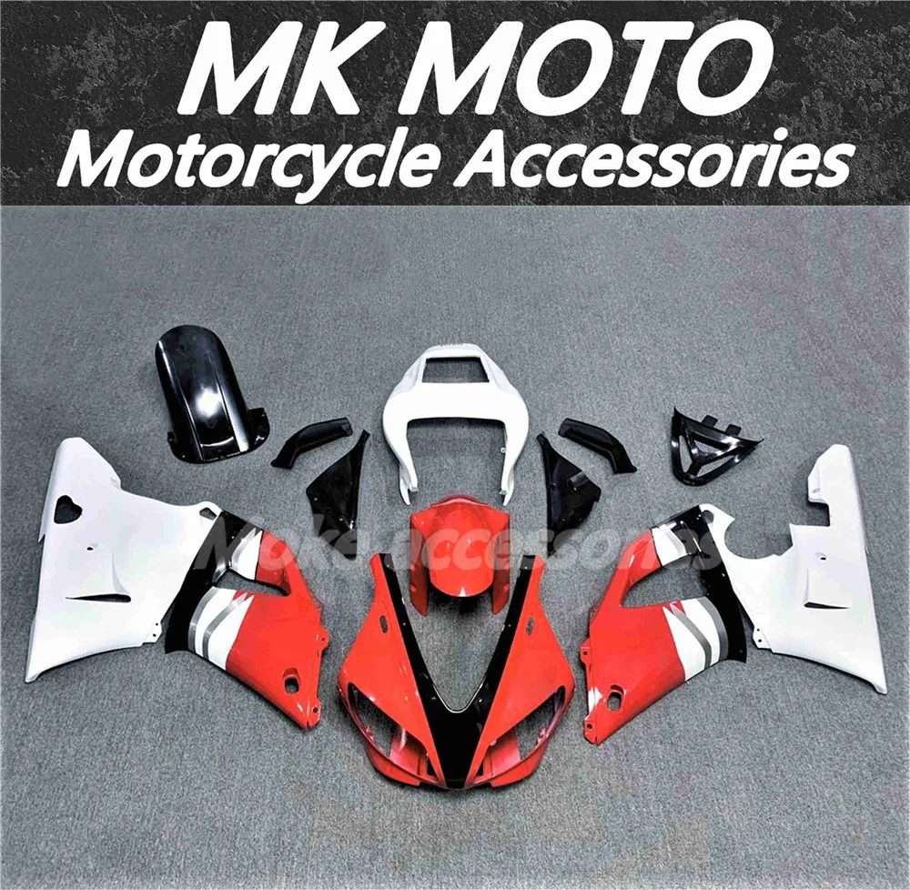 

Moke moto Motorcycle Fairings Kit Fit For Yzf R1 1998-1999 Bodywork Set High Quality ABS Injection NEW Red White