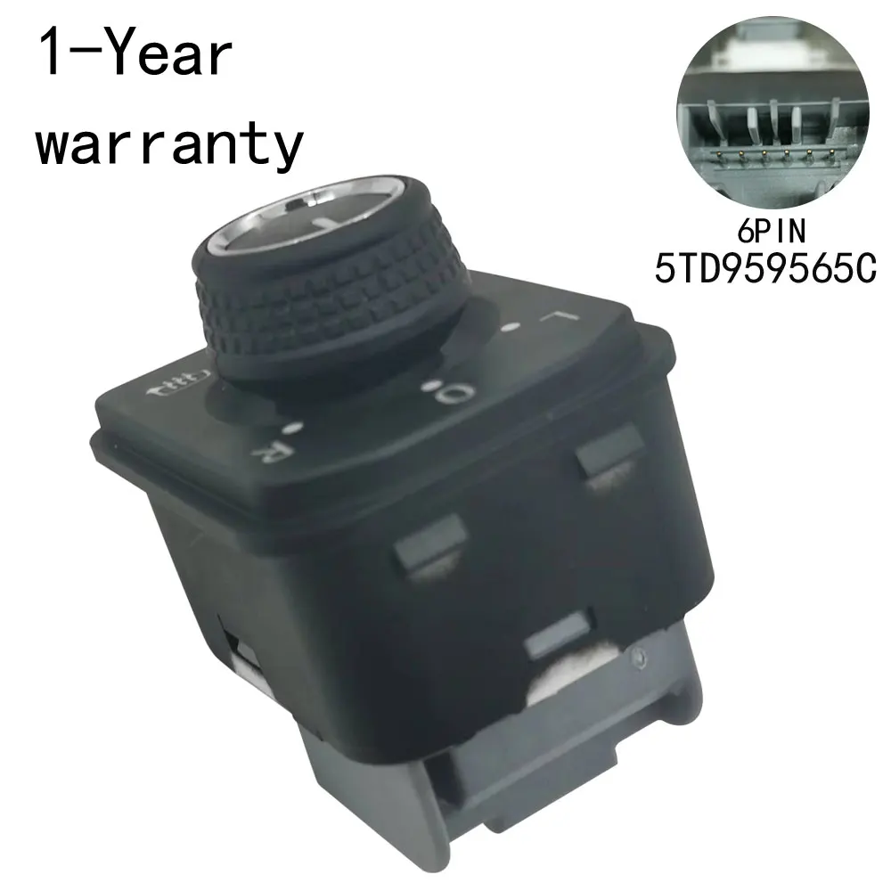 Reverse mirror switch 5TD959565C For Skoda Octavia VW Passat Touran Tharu Teramont Magotan Golf Tayron T-ROC