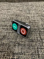 XB4 double button head red and green