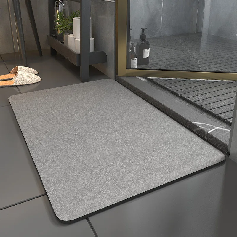 Quick Drying Anti Slip Silica Gel Soft Mat for Bathroom - The Perfect Solution for a Safe and Dry Bathroom Experience