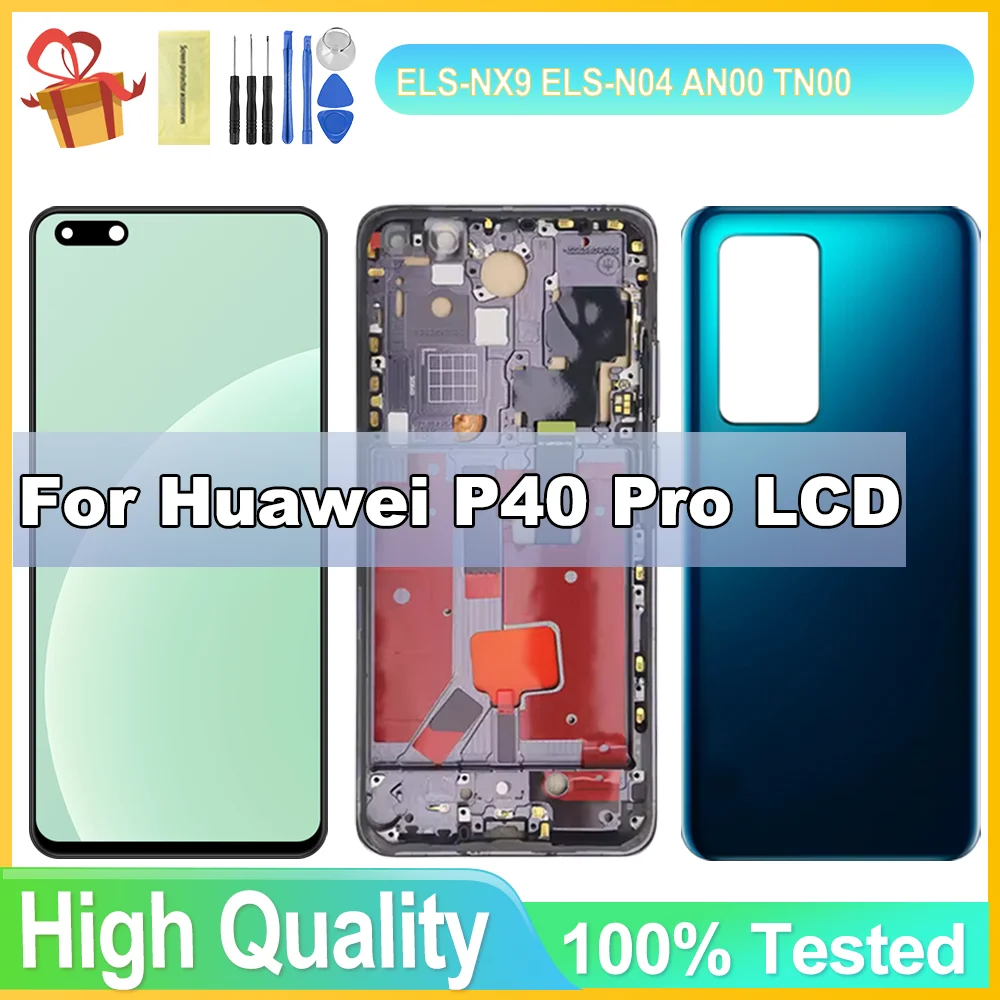 

TFT Display For Huawei P40 Pro ELS-N04,ELS-NX9 ELS-N29 LCD Screen Touch Digitizer Assembly For huawei P40 Pro LCD Display