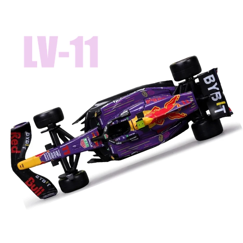 Bburago 1:43 Las Vegas Ferrari Sf23 Red Bull Racing Rb19 Miniature Diecast Model Formula Car Toys Ferrari SF24 Bull Racing RB20