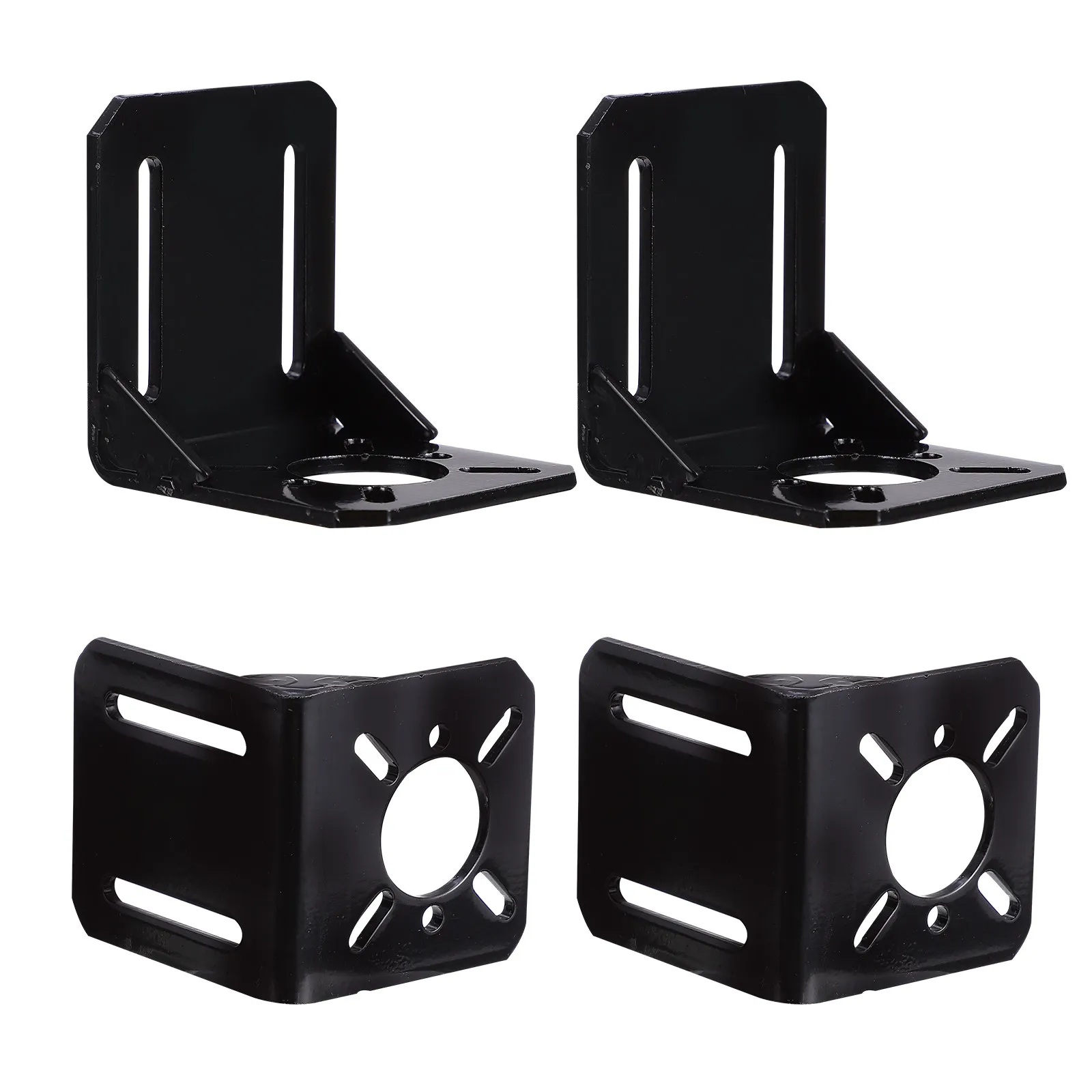 4Pcs Universal Stepper Motor Mounting Bracket for 3D Printer Motor Support Bracket Compatible with 28Mm 35Mm 42Mm 750 755 775