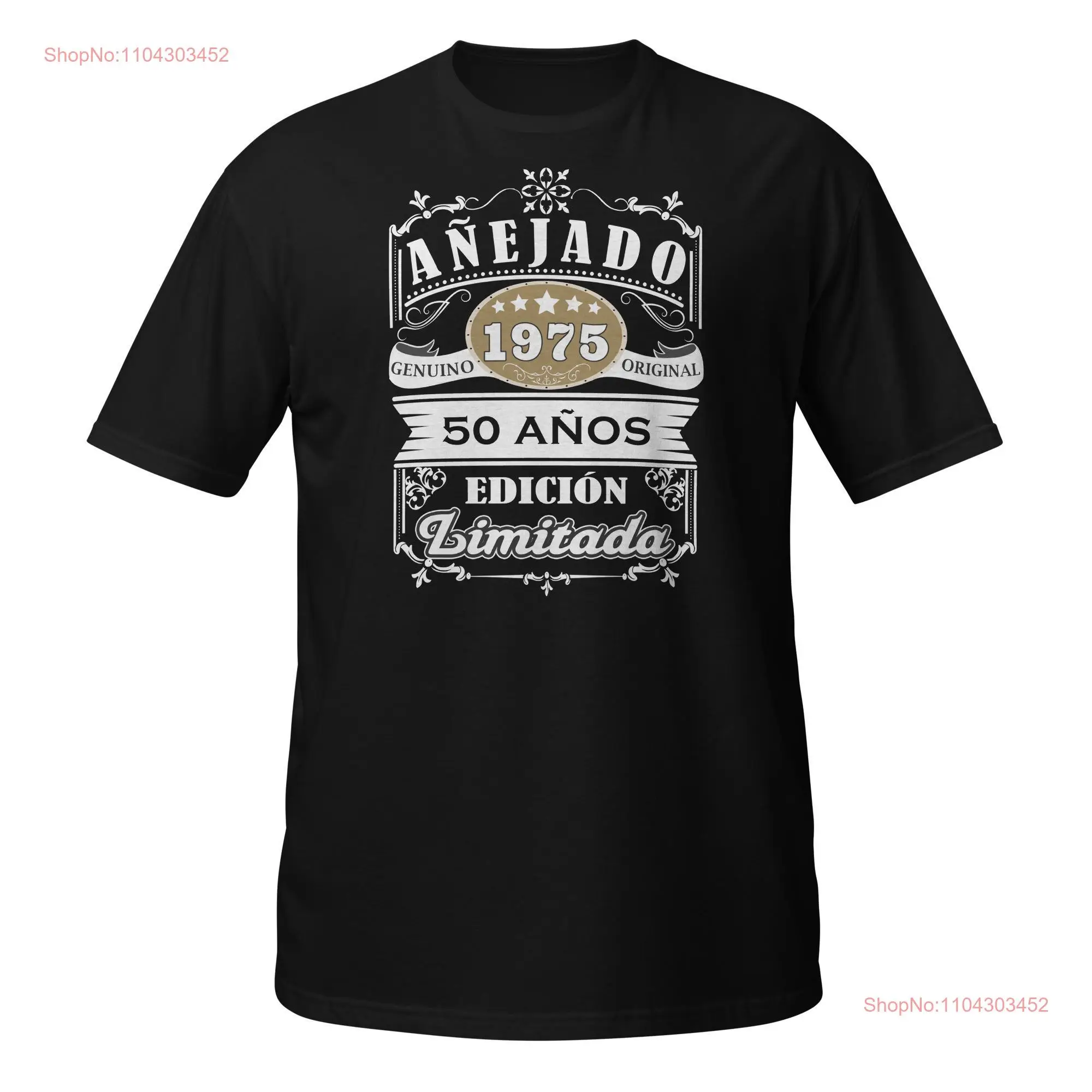Camiseta Cumpleaños 50 1974 50 cumpleaños Anos Original Anejado edición española Limitada Camiseta limitada