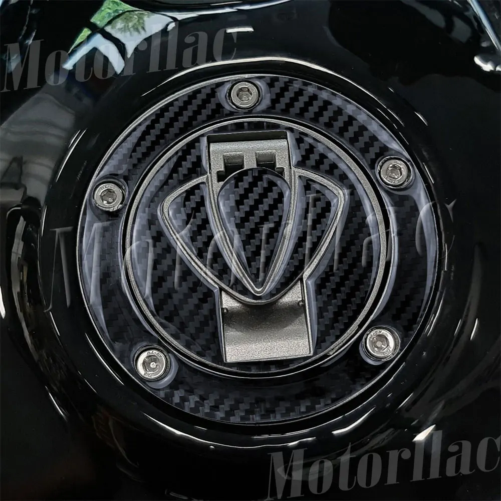 3D Motorrad-Tankaufkleber aus Kohlefaser, Tankdeckel-Schutzfolie, Zubehör für Benelli TRK251 302S 520C BN600 TnT600 752S – Detail 2