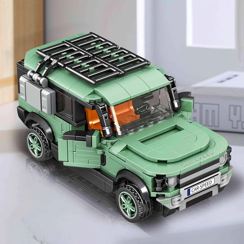 Off-road SUV Building Blocks Model, Adventure Vehicle DIY Assembly Bricks Toy, Sports Car, Vintage Limousine, Car Toy ﻿