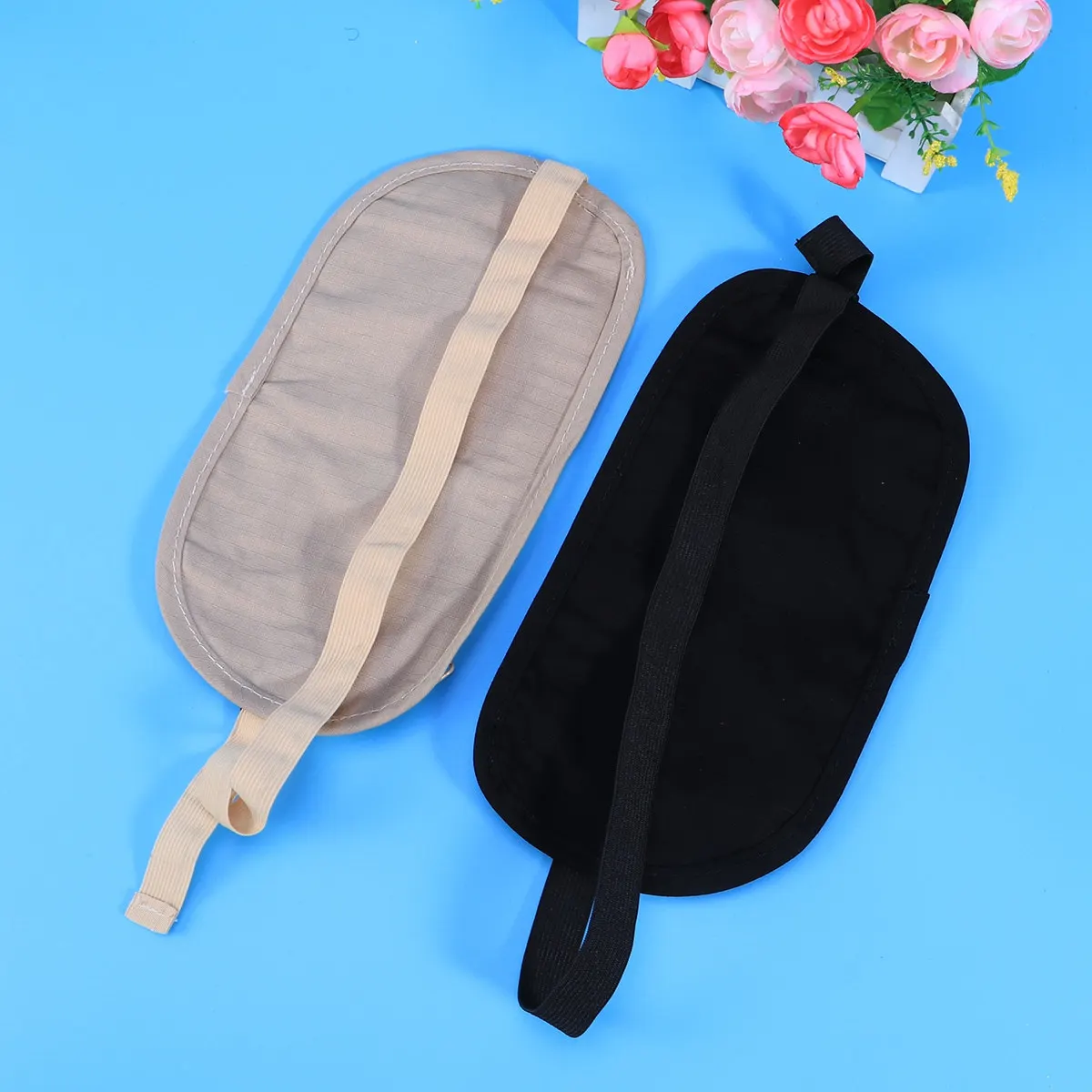 Outdoor Sports Waist Bag Black Lightweight Waterproof Fanny Pack for Running Hiking Walking Climbing Camping Outdoor Wasit Bag
