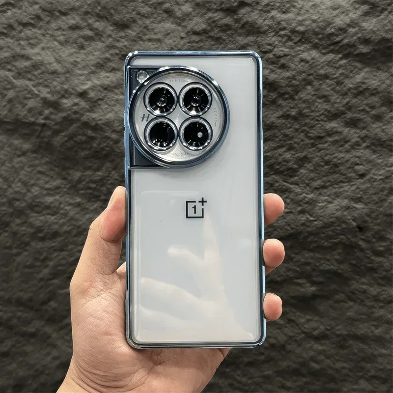 

Case For OnePlus 12 12R 11 R ACE 3 ACE2 Pro Luxury TPU Soft Silicone Transparent Cover For OnePlus12 One Plus 11 Stylish Bumper
