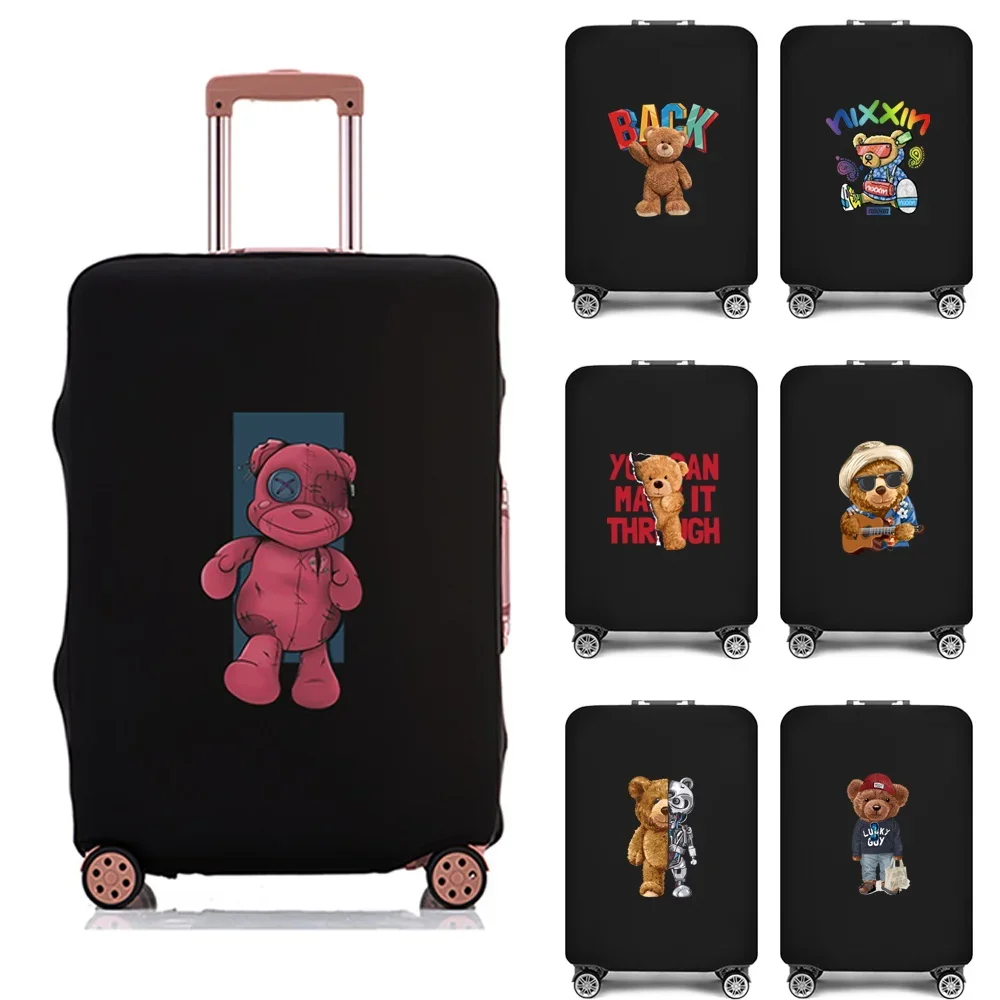 

Luggage Cover Travel Suitcase Cover Luggage Protective Covers Dust-Proof Travel Accessories Elastic Suiteble 18-32Inch Suitcase