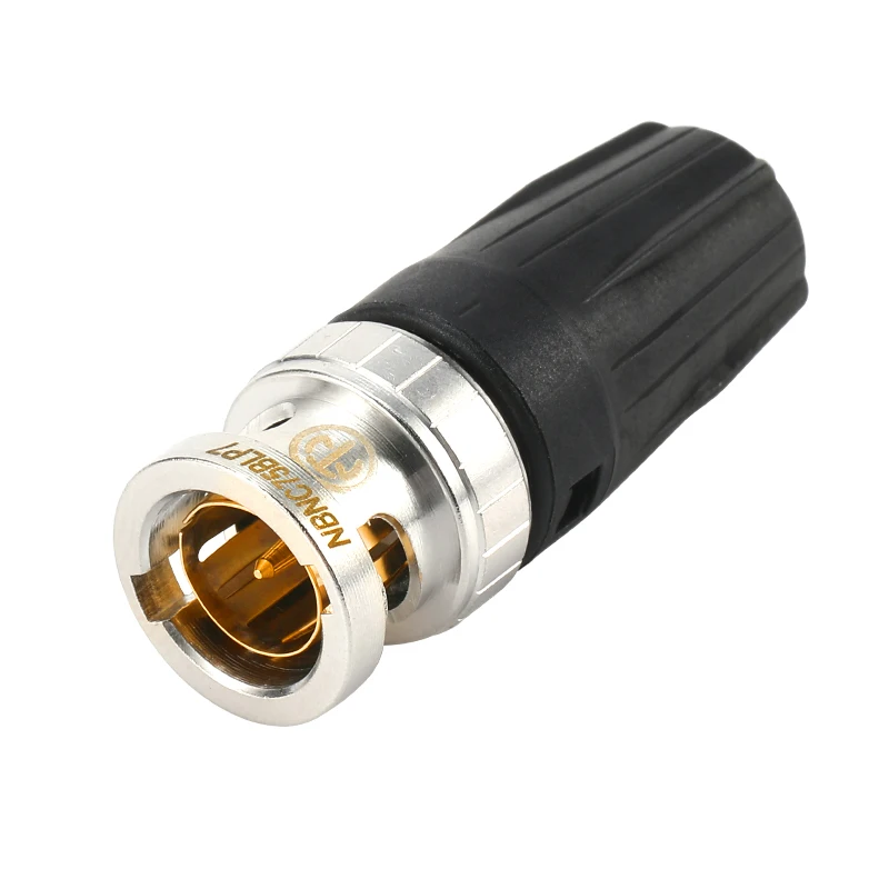 1-100pcs NEUTRIK 75 Ohm High-Definition Coaxial Video BNC Plug NBNC75BLP7 Is Suitable For 4k/8k Signal Transmission