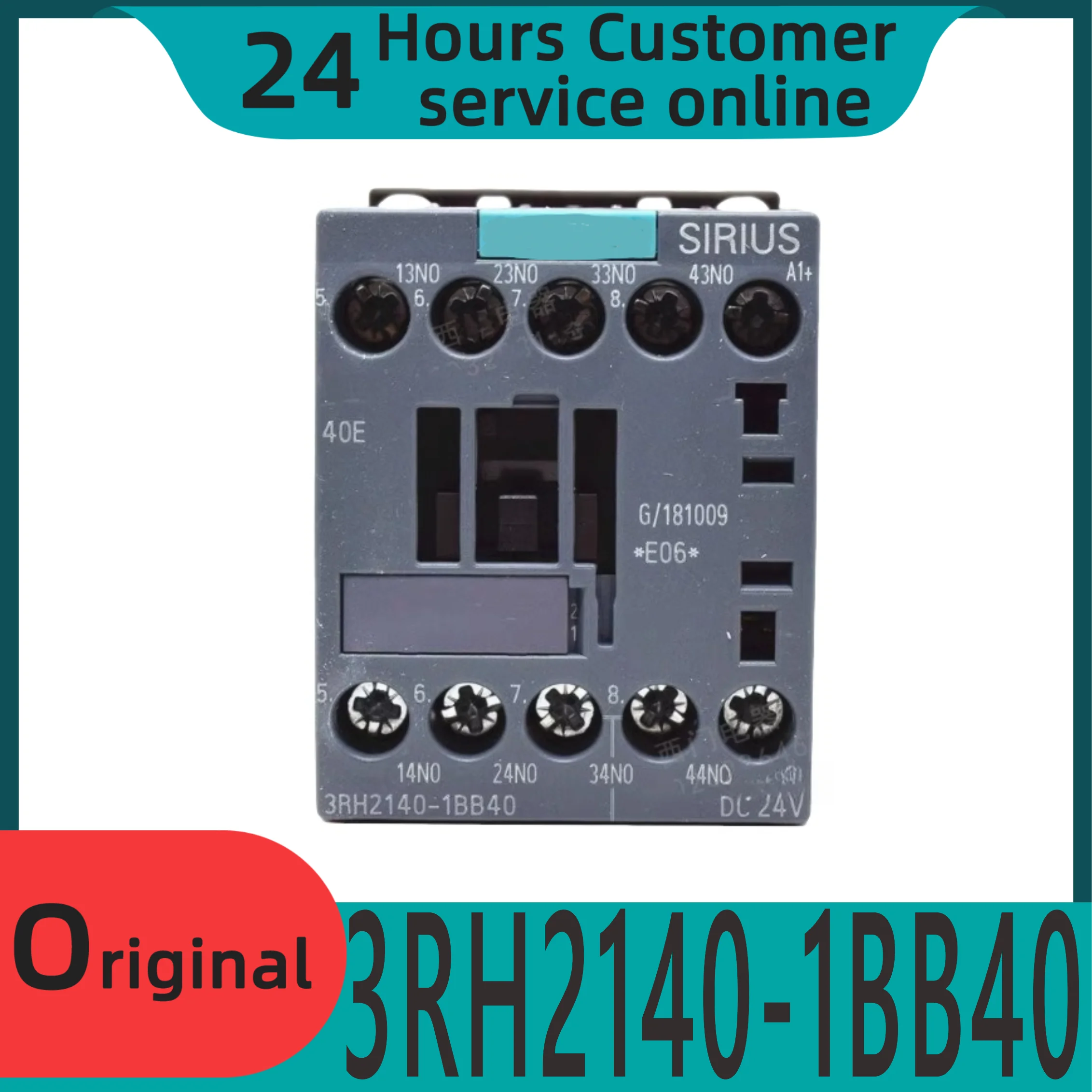 

New original contact relay 3RH2140-1BB40 DC24V contactor elevator