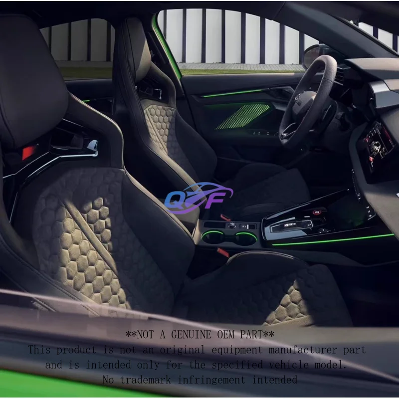RS Fiber Bucket Seat for Audi B10 A3 A4 A5 A6 A7 A8 Q3 Q5 Q7 Dry Carbon Sports