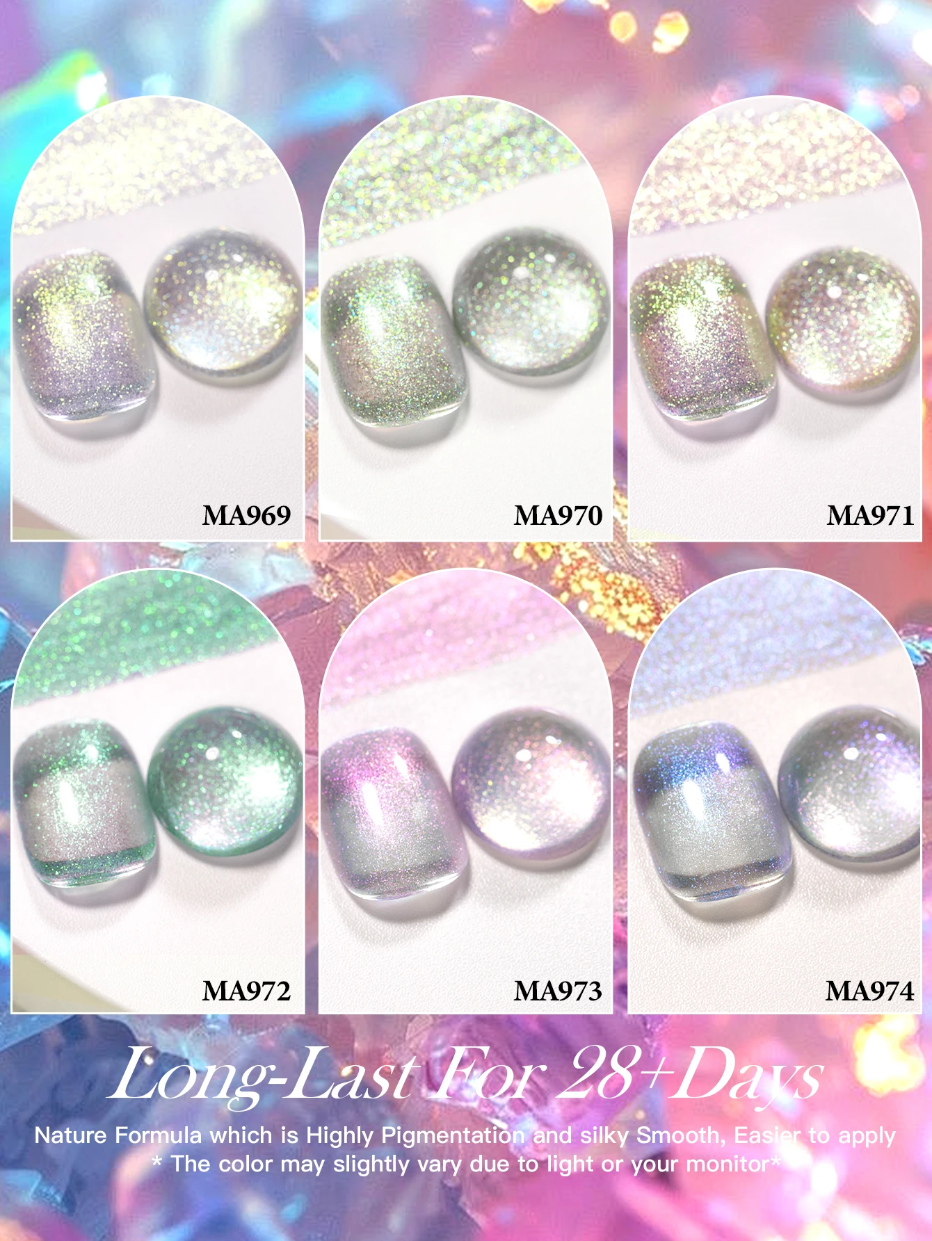 يجتمع عبر 7 مللي أورورا بريق هلام طلاء الأظافر لا حاجة للأشعة فوق البنفسجية قاعدة معطف فوقي مسمار الفن ورنيش مانيكير لوازم هيما/TPO مجانية