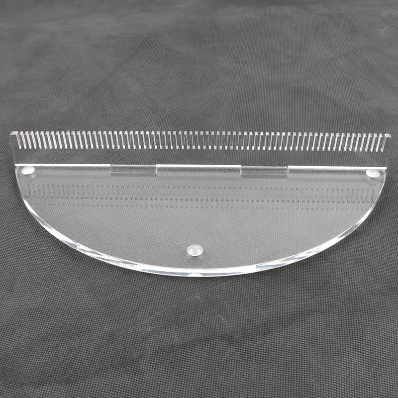 Transparenter Haarstationsständer aus Acryl