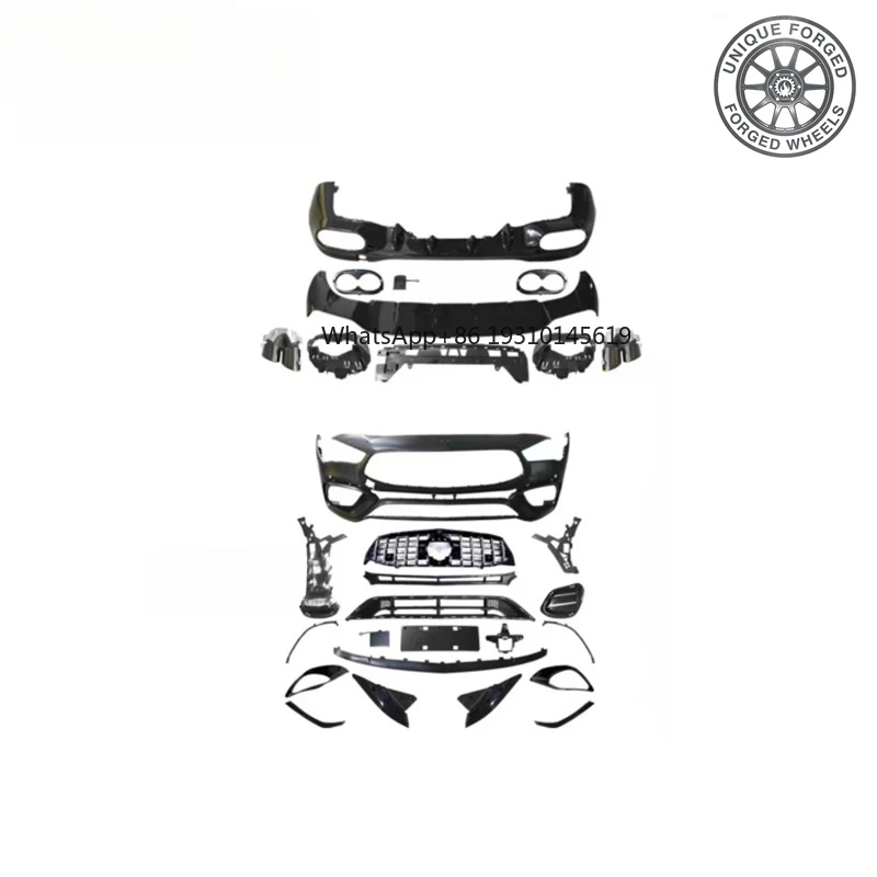 

Высококачественные кузовные детали для автомобилей, класс CLA W118 CLA 45 1:1, полные комплекты автозапчастей