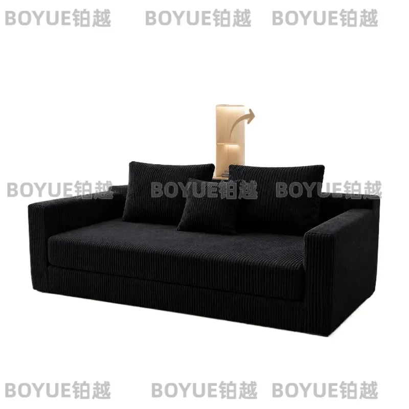 Vacuum Compressed Modular Sofa Bed Foldable Double Triple Seater Removable Washable Cover Tatami Style Space Saving Furniture