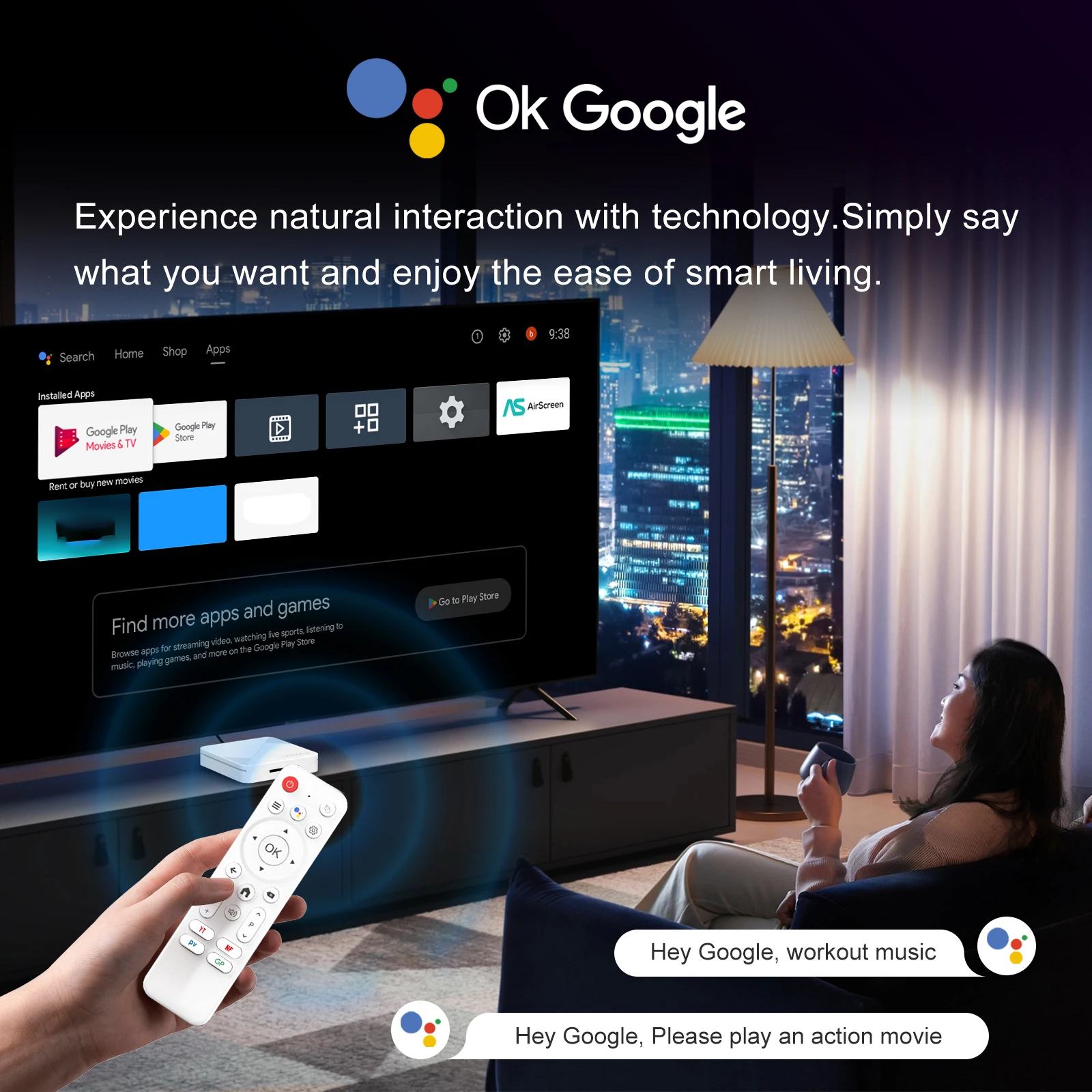 H96 MAX RK3518 Smart TV Box 4K Android 14.0 Rockchip 3518 رباعي النواة Wifi6 BT5.4 Google Voice Assistant Set Top Box