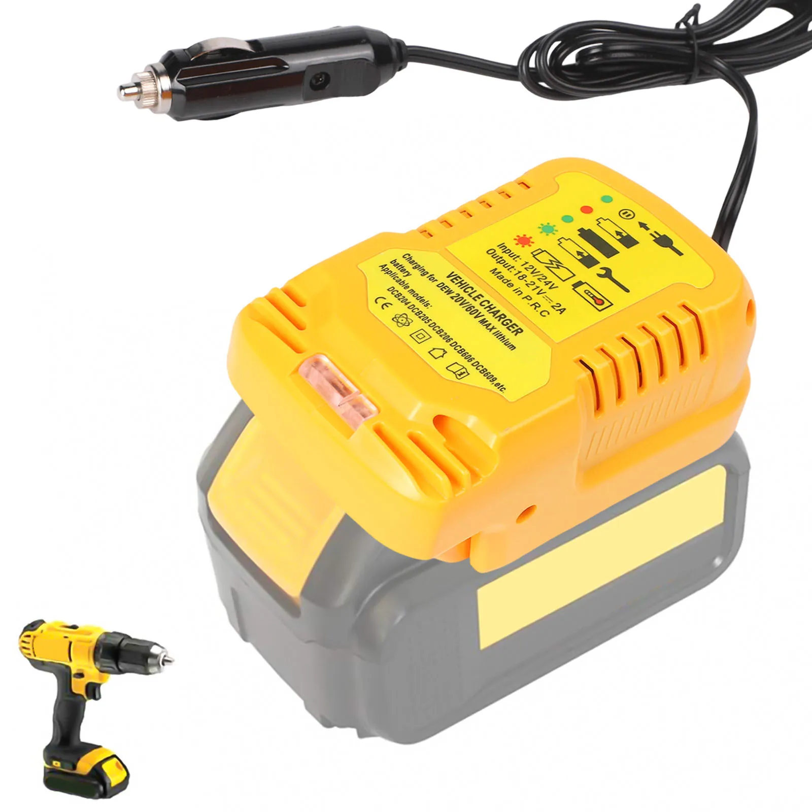 Battery Compact Design 18V Replacement Battery Lightweight Portable Charger Mini Size For Travel Space Saving Charger