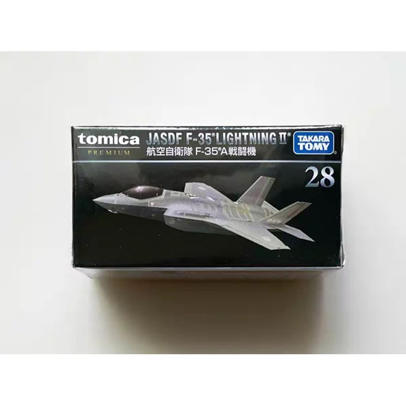 In Stock Original TOMY Tomica Premium TP28 JASDF F-35A 1/164 Alloy Diecast Fighter Jet Model Gift