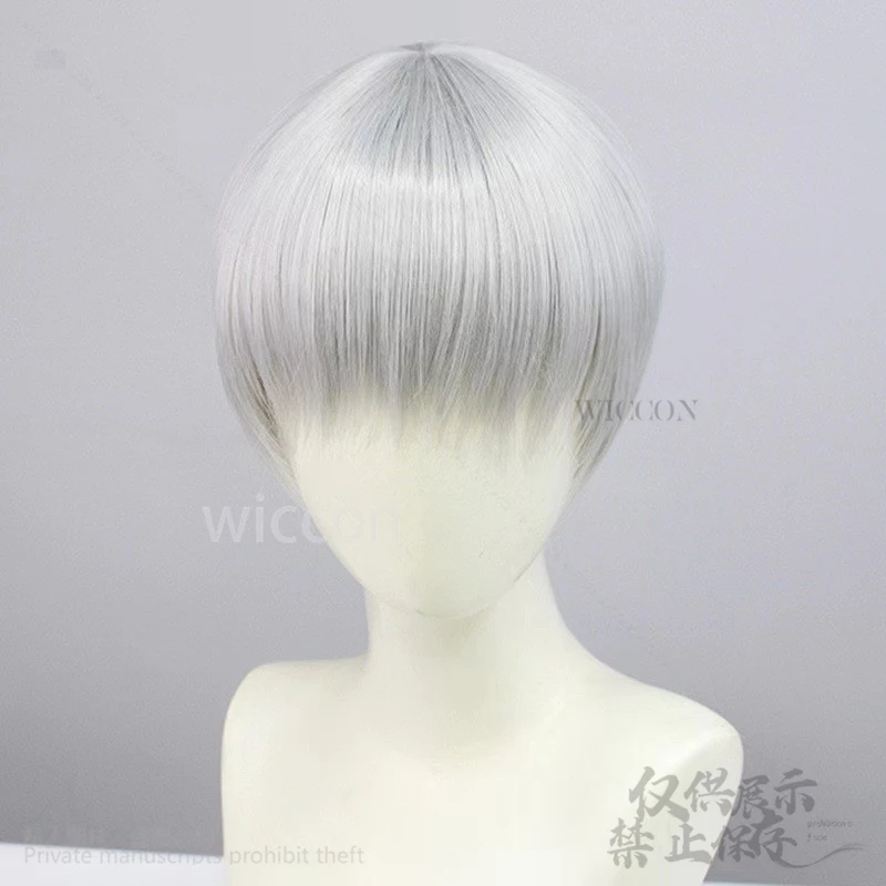 9S Yorha аниме Nier Automata косплей костюм черное готическое пальто брюки униформа парики для мужчин Хэллоуин Рождественская вечеринка Cos по индивидуальному заказу