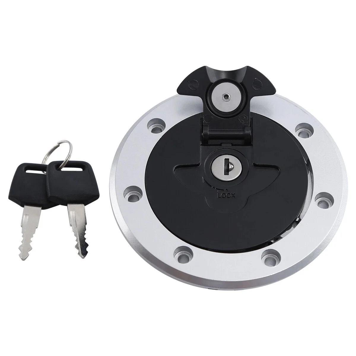 Motorcycle Fuel Gas Tank Cap Cover Lock Key For Kawasaki Ninja ZX6R ZX9R ZZR1100 ZX1100