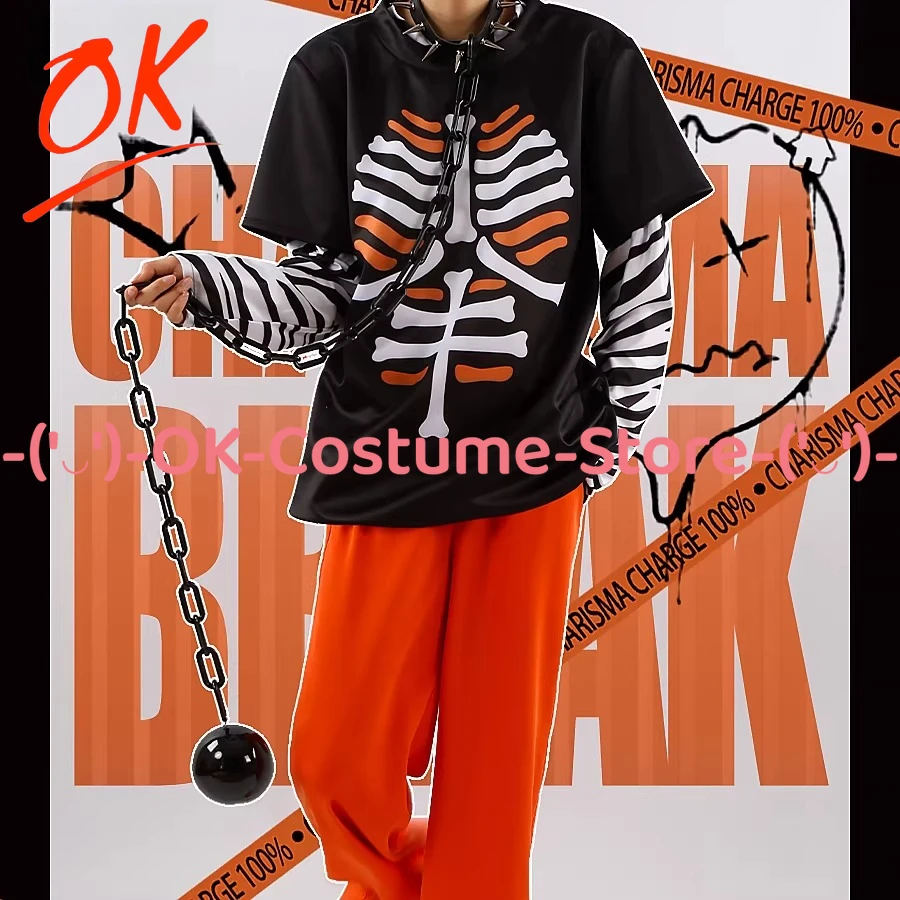 

[Customized Size] Charisma Motohashi Iori Cosplay Costume Game Rap Battle Break Outfit Halloween Carnival Party Uniform Suit