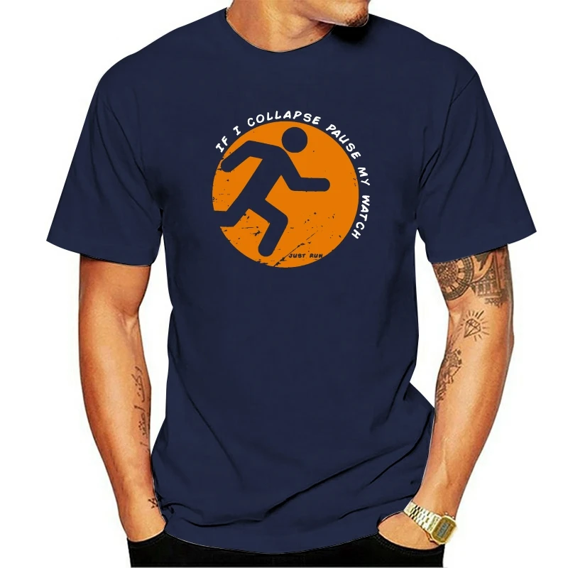 

If I collapse pause my watch funny runner T-Shirt Running Run