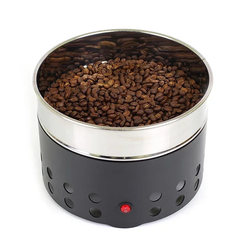 110V/220V Household Small Coffee Bean Roaster High Suction Stainless Steel Cooler Cooling Plate With Filter Radiator