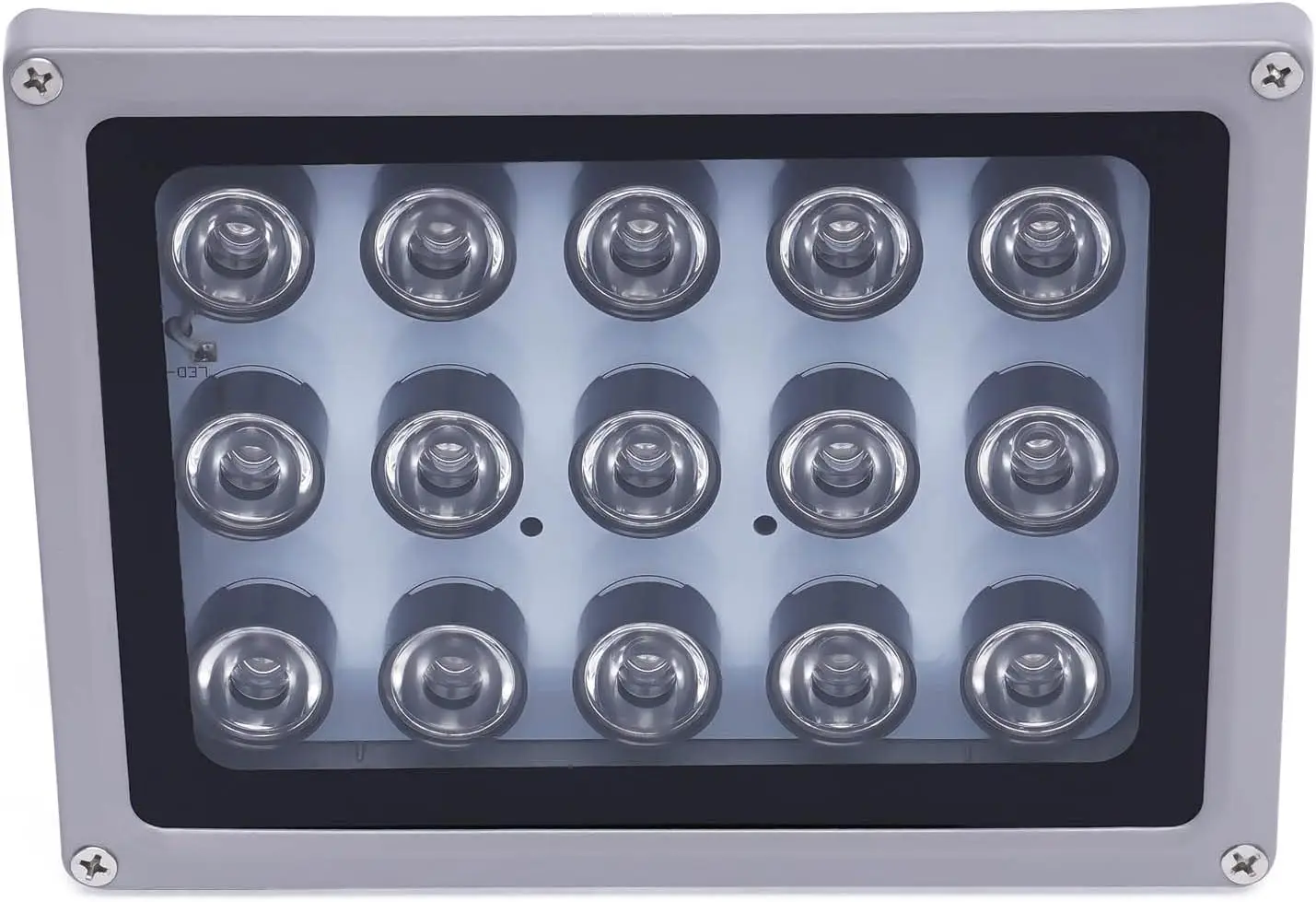 15 جهاز عرض أمان لإضاءة الأشعة تحت الحمراء بالأشعة تحت الحمراء LED للمراقبة بالفيديو للرؤية الليلية للاستخدام الداخلي والخارجي #5