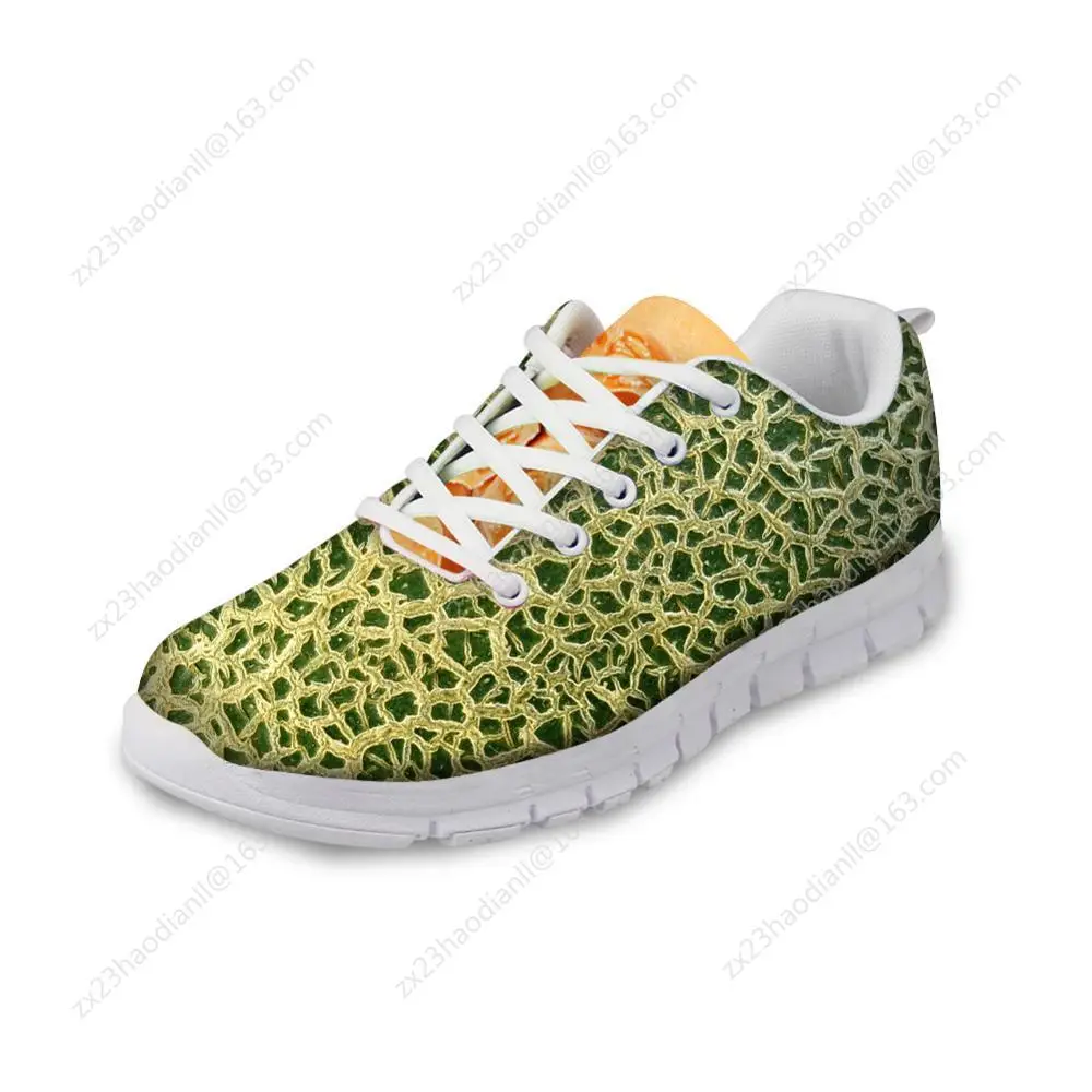 Scarpe da ginnastica Casual da donna Sneakers vivide 3D Fruit Prints scarpe stringate da donna per il tempo libero calzature basse per adolescenti