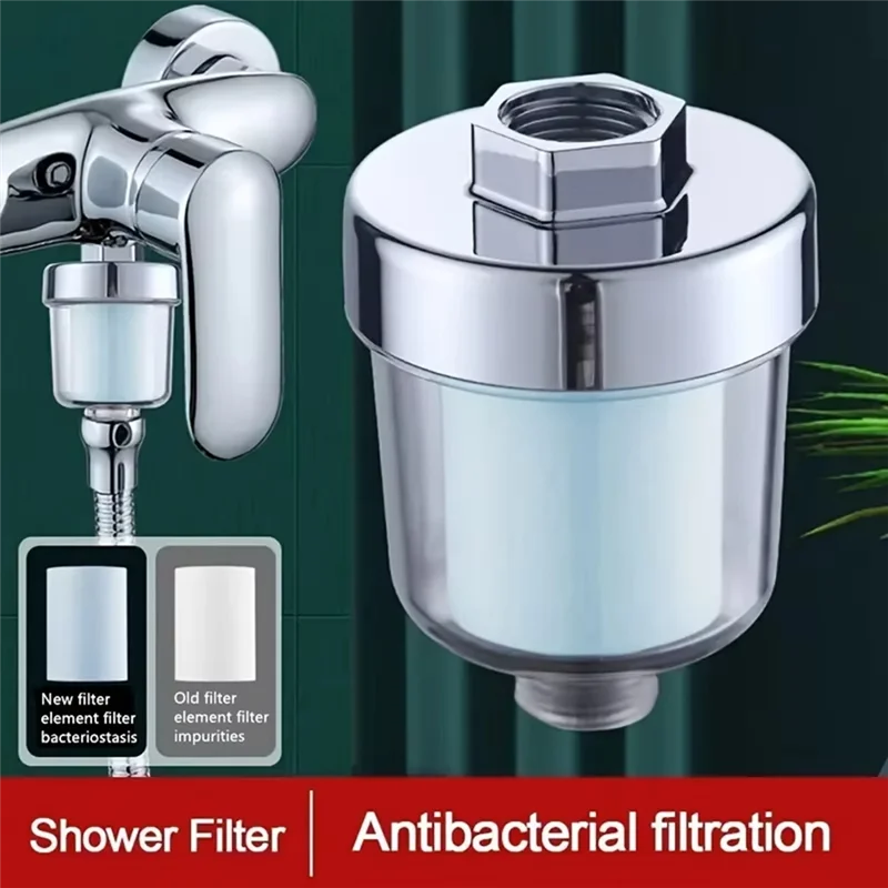 T98C-Water Filter Faucet Universal Purifier For Kitchen Bathroom Shower Washing Machine Household Water Purifier High Density