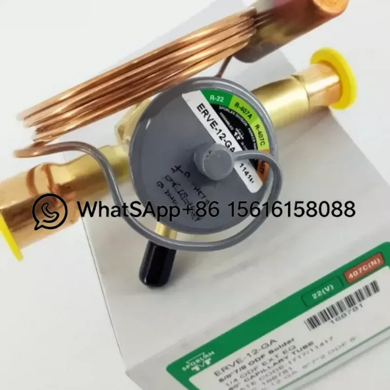 Genuine SPORLAN Thermal Expansion Valve ERVE8 ERVE-10-GA ERVE-12-GA Refrigeration AC Parts High Quality Original Spare