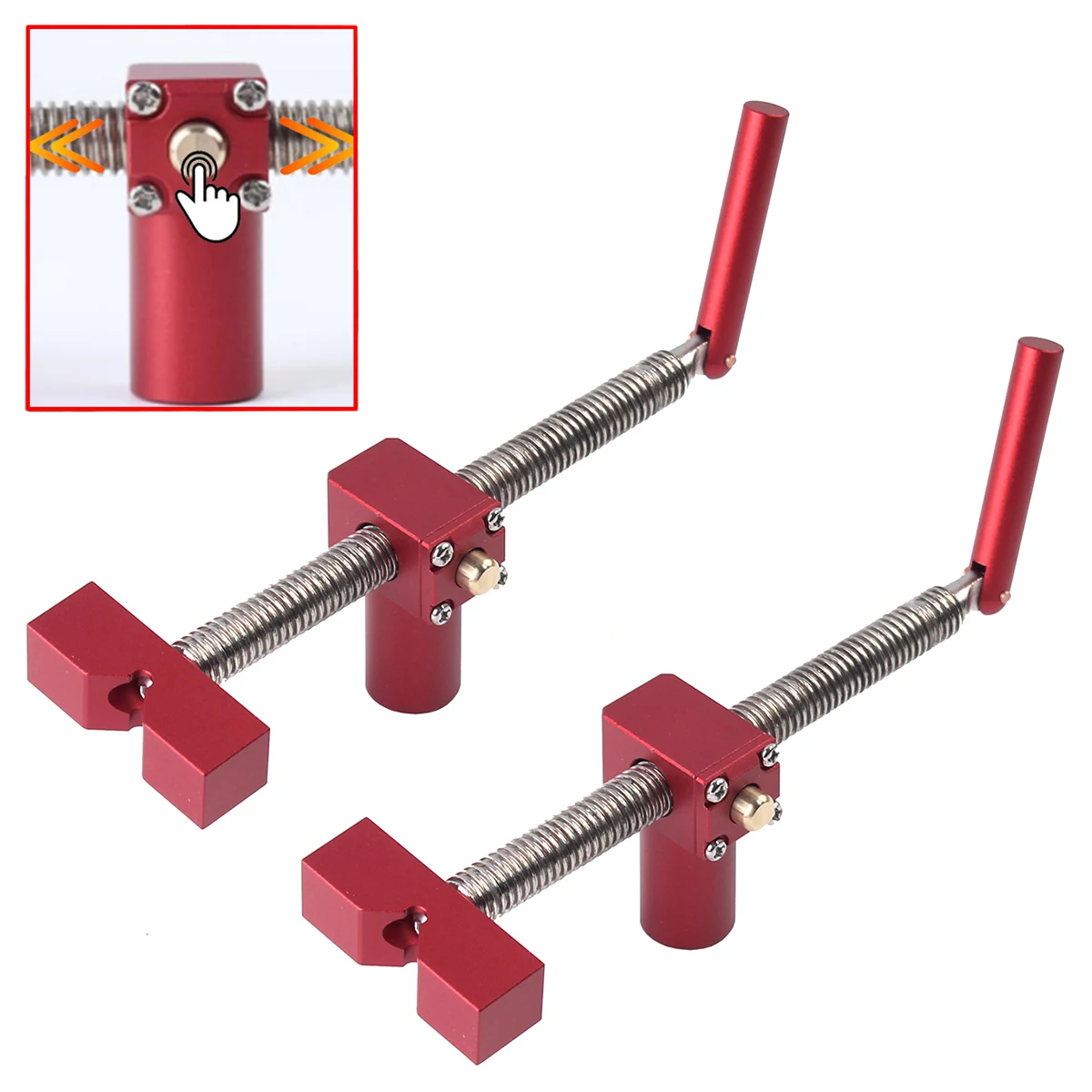 For 19/20mm Desktop Hole Carpenter Woodworking Fast Bench Dog Brake Inserts Workbench Quick Fast Fixed Clip Clamp Fixture Vise