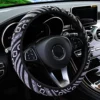 Linen Boho Steering Cover 4