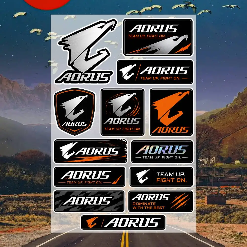 

A-ORUS Stickers Moto Sticker Auto Body Bumper Windows Motorcycle Laptop Walls Vinyl Decal Car Tuning Accessories