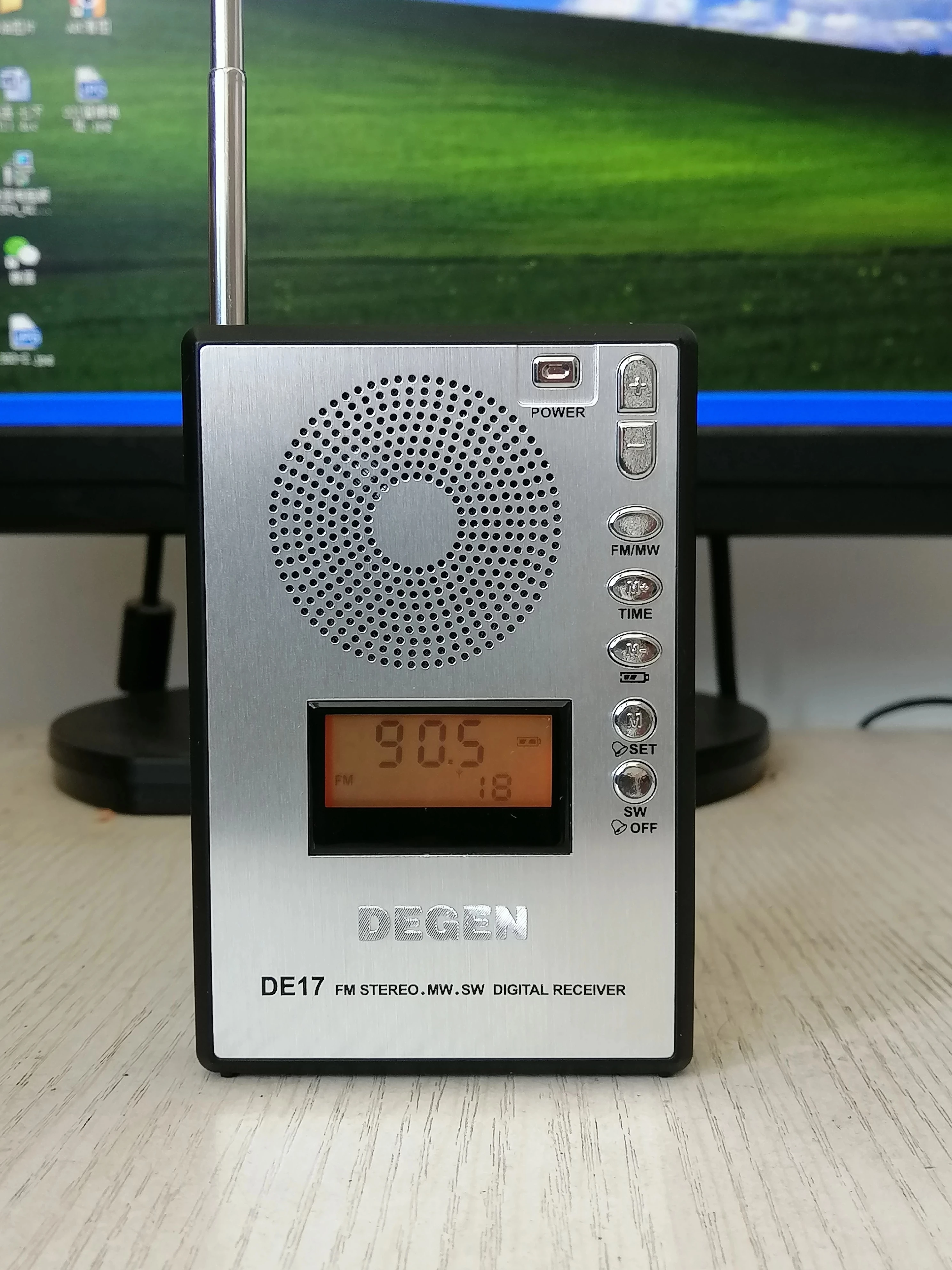 AISANRAY Degen/Degen DE17 DSP digitally tuned full-band campus radio original packaging radio