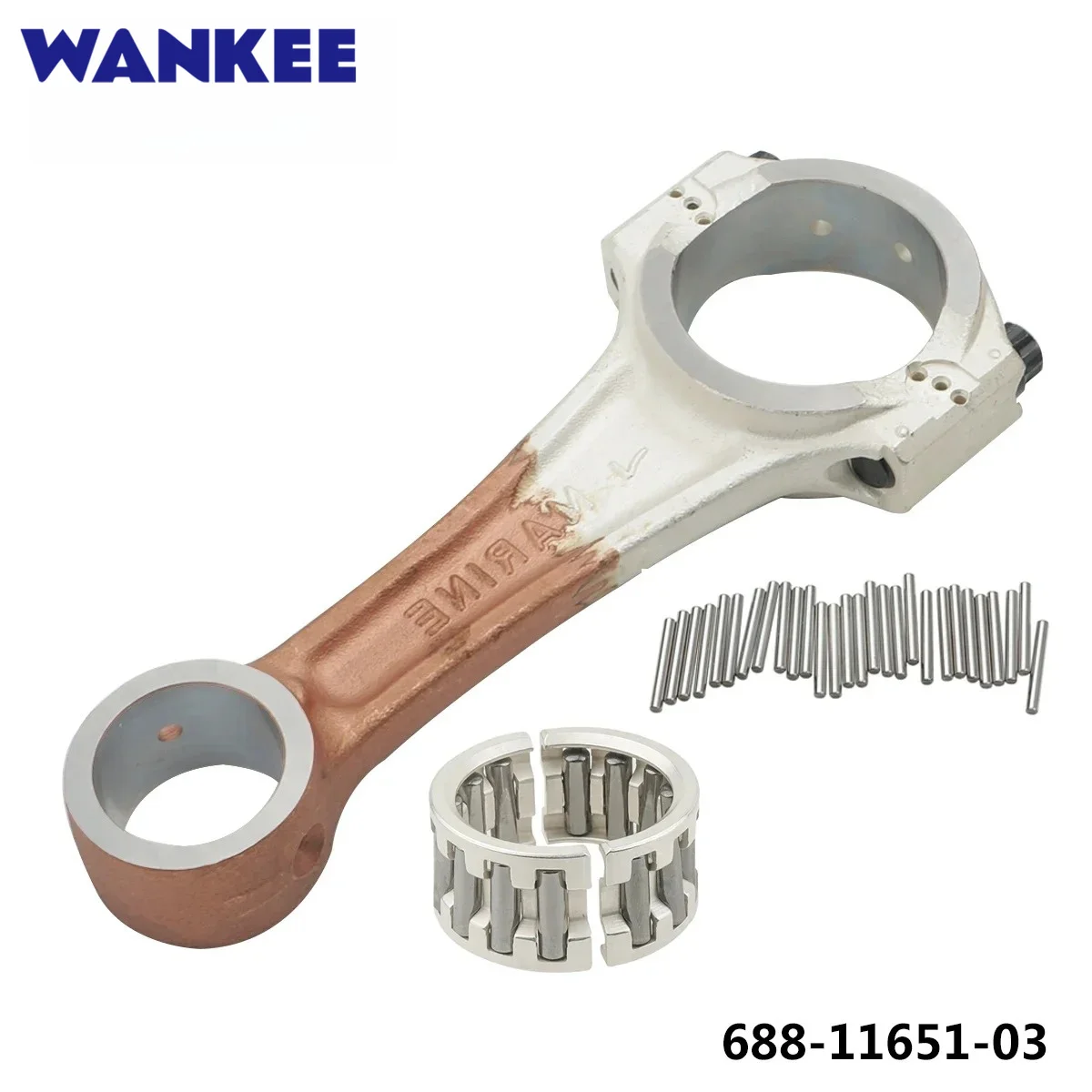 Connecting Rod Kit 688-11650-03/688-11650-00 With 93310-730V8 93603-21111 For Yamaha 48HP 85HP 75HP Outboard Boat Engine Motor