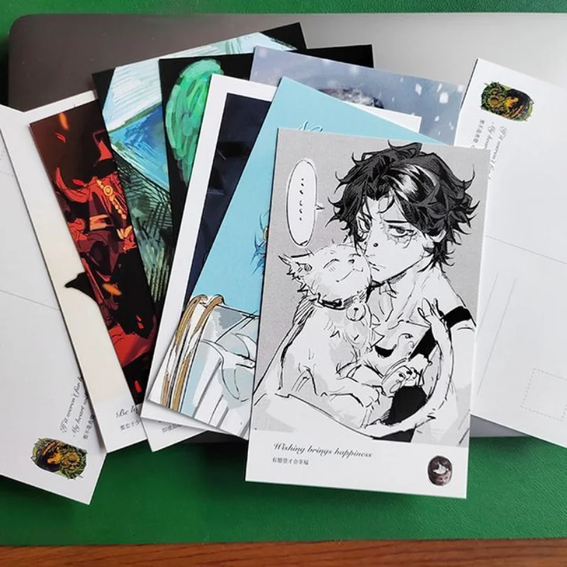 anime-postcards-original-cards-paintings-merchandise-christmas-cards-new-year-cards-graduation-souvenirs-birthday-gifts