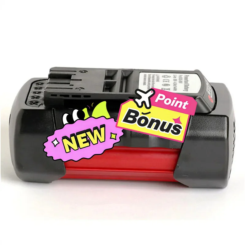 36V 6.0Ah 12.0Ah 18.0Ah For BOSCH Li-ion battery Compatible with BAT4030 BAT4040 BAT4050 BTA4060