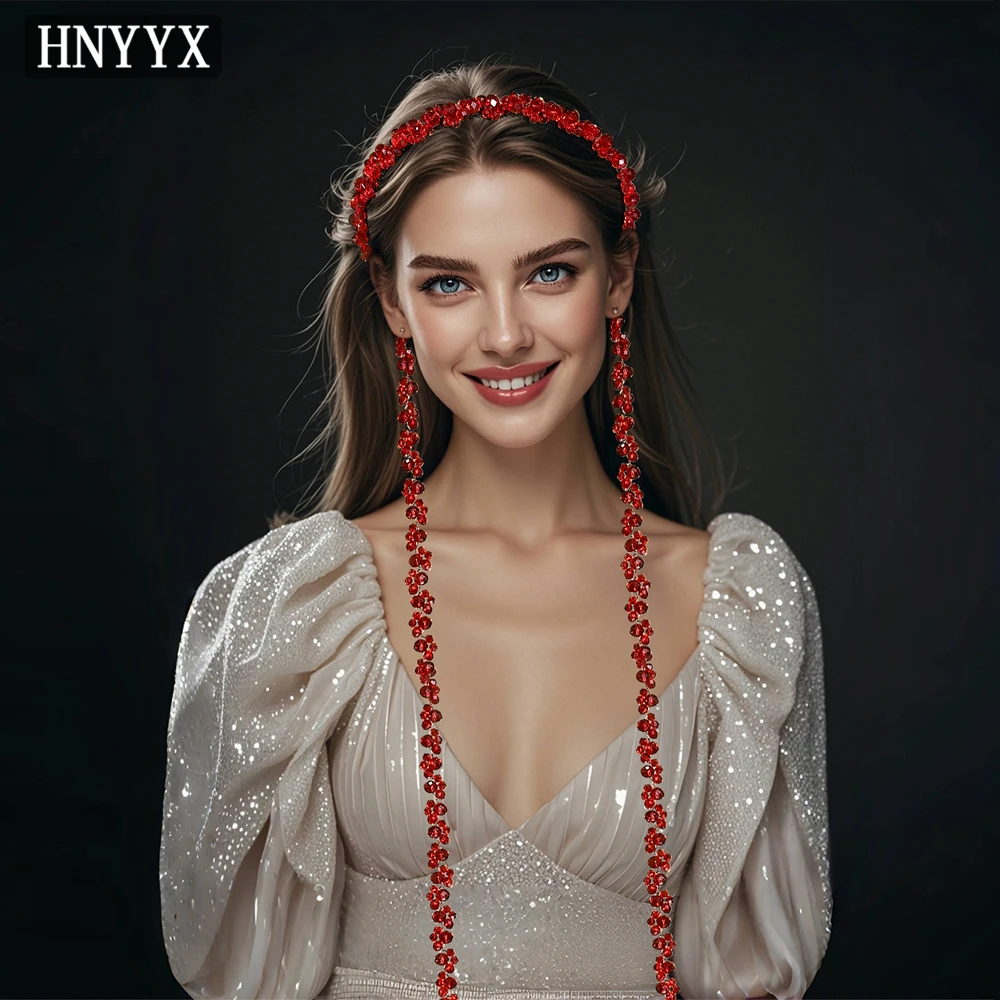 

YouLaPan Minimally Designed Bridal Tassel Headbands Handmade Beading Fashionable Women's Banquet Dance Hair Accessories YXA292